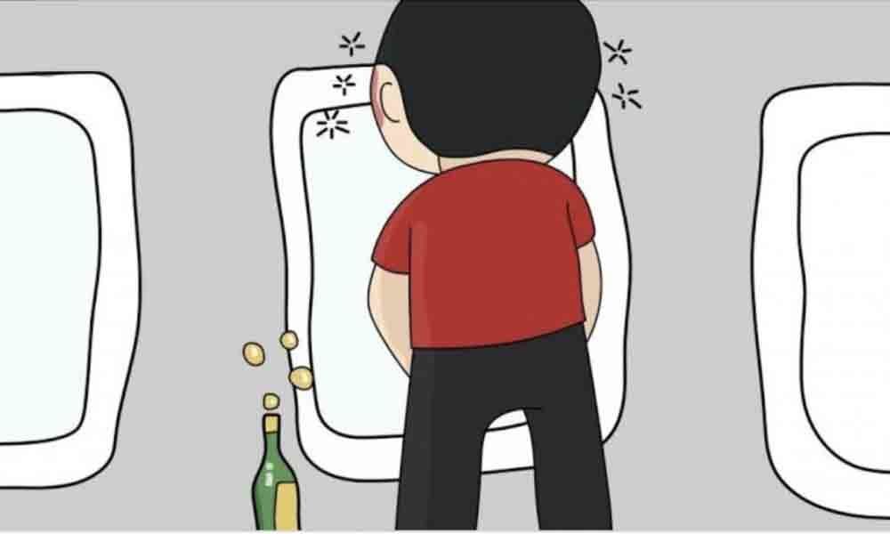 Why do you Pee excess when you drink alcohol?