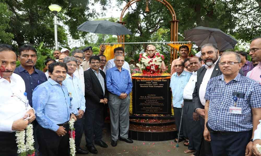 Bust of Dr Kondal Rao unveiled