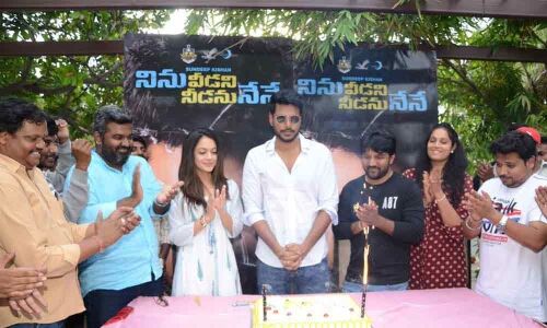 Sundeep Kishan celebrates NVNN Movie success with fans