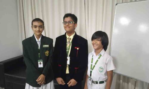 Delhi Public School lauds young talents
