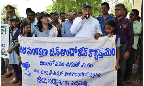 Water is source of life: Collector Devasena