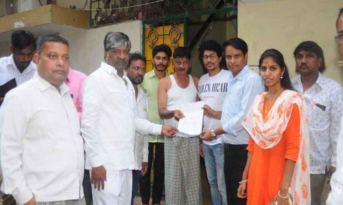 Deputy speaker distributes CMRF cheques