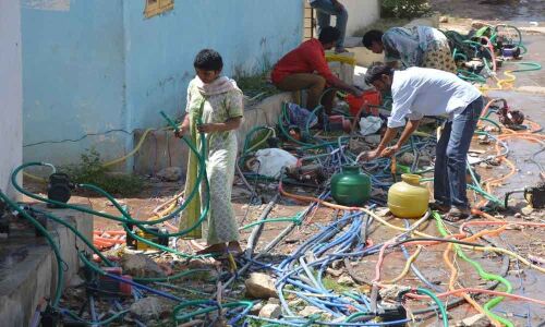 Hyderabad City stares at severe water scarcity