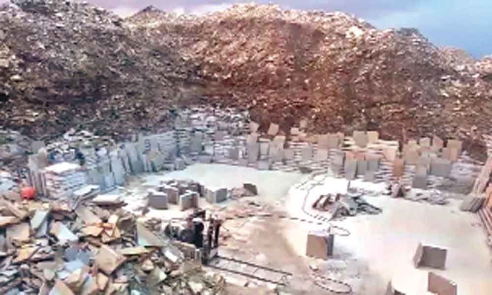 Illegal granite mining continues unabated