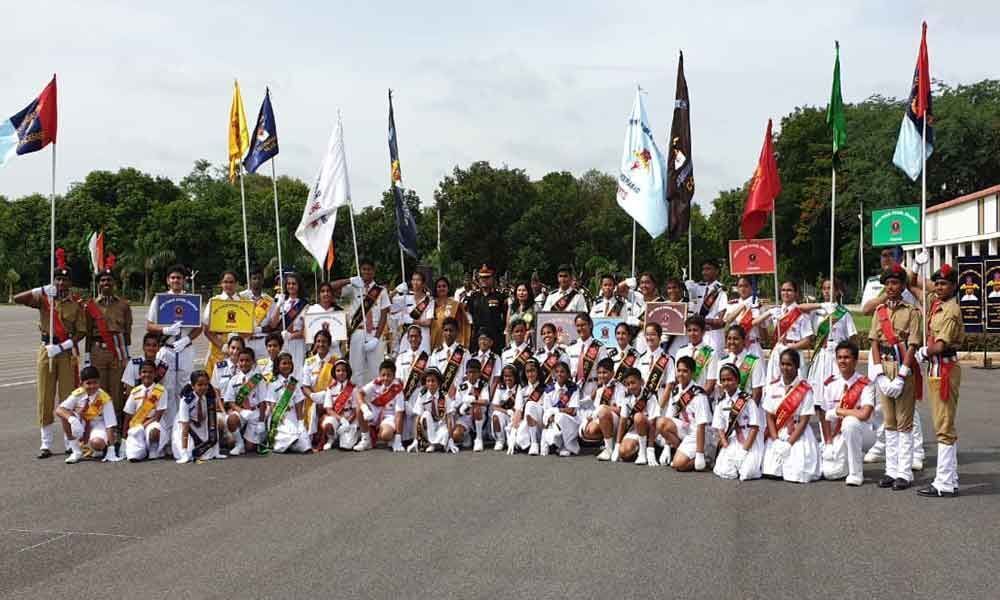 Investiture ceremony held at Army Public School Bolaram