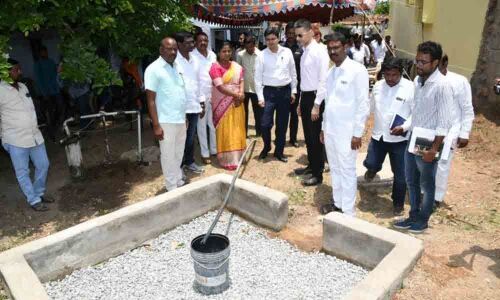 Plan ready for water conservation in villages in Karimnagar