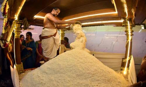 Abhishekams, special pujas mark Guru Purnima in Vizag