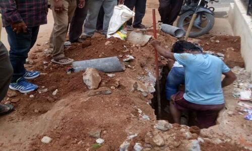 Officials fix jamming of Manjira pipeline