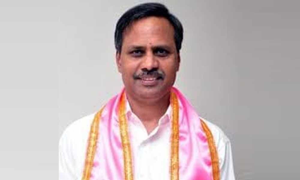 TRS leader Palla Rajeshwar Reddy complained DGP, over baseless land allegations against him on Social media