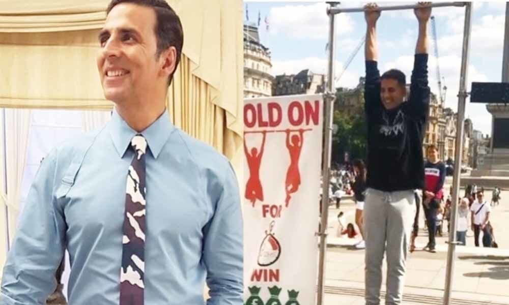 All about the moolah : Watch Akshay Kumar take on this challenge to make a quick buck