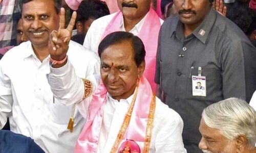 KCR to visit Telangana Bhavan today