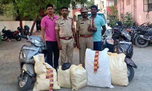 Kodad cops take two into custody for selling gutka