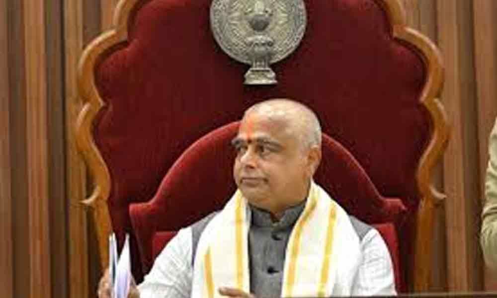 Speaker Tammineni Sitaram expresses anger on Chandrababu Naidu