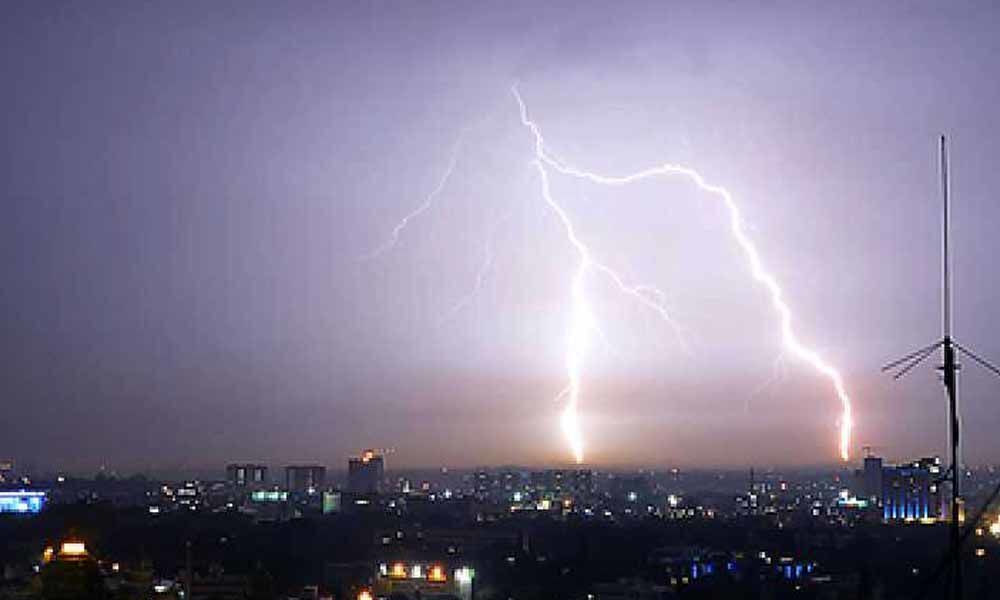 Thunderstorm warning issued in West Godavari district