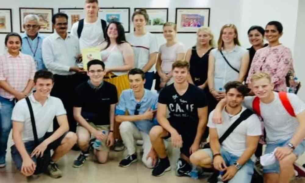 European team visits CCVA in Vijayawada