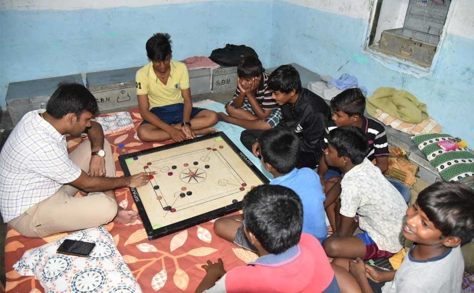 Palle Nidra: Collector Ch. Harikiran spent the night in SC hostel at Chakrayapet