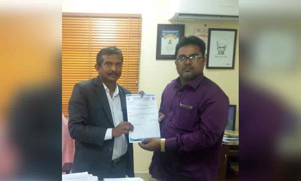 Addanki Raja Yohna appointed as AKNU NSS advisory member