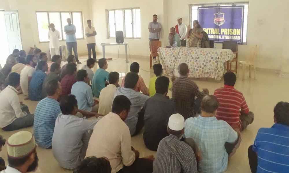 Legal awareness camp held for undertrials