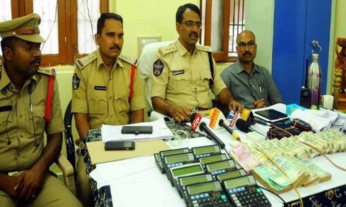 Police arrested 4 Matka organizers in Kurnool district