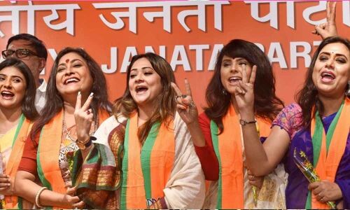 Several Bengali film, TV actors join BJP