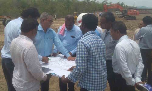 Work at Kistaram open cast mines begins in Sathupalli