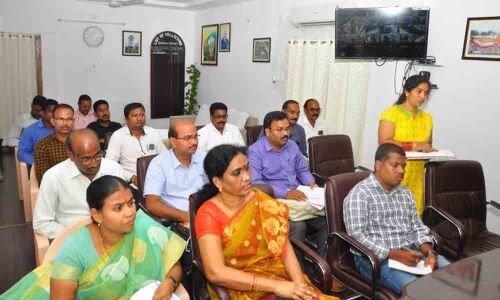 Increase pass percentage in degree colleges:  Collector Dr A Sharath