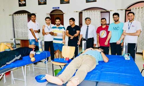 Blood donation camp held at MCR HRDI