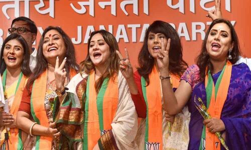 Several Bengali film, TV actors join BJP
