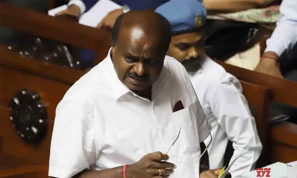 Karnataka BJP legislators stage protest sleep in Assembly