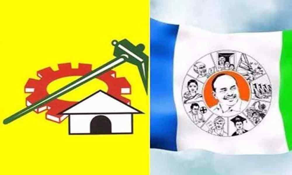 Clashes between TDP and YSRCP in Prakasam district