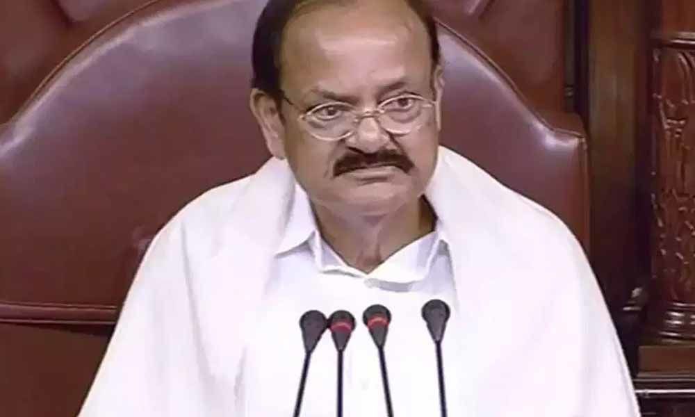 Venkaiah Naidu pulls up truant Modi minister in Rajya Sabha