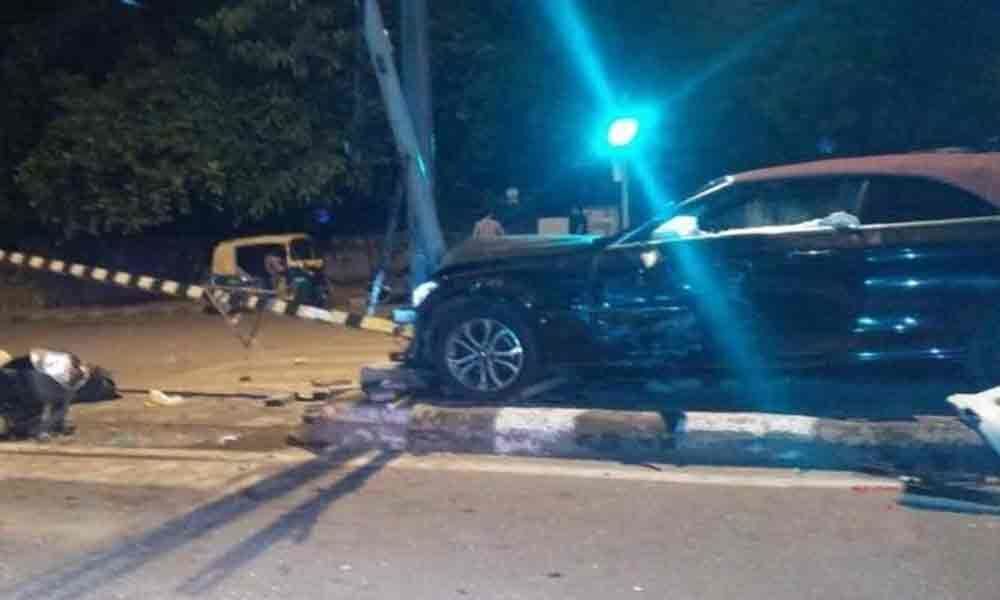 CRPF trooper killed as teen rams Mercedes into car