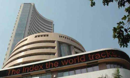 Sensex drops over 200 points, Nifty below 11,550