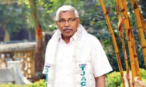 TJS Chairman met woman journalist Revathi in Chenchalguda jail, who is in remand