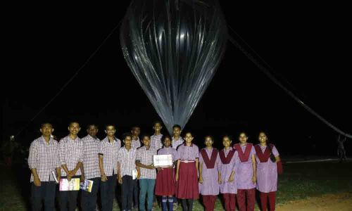 Social Welfare students launch SWAEROSAT-1