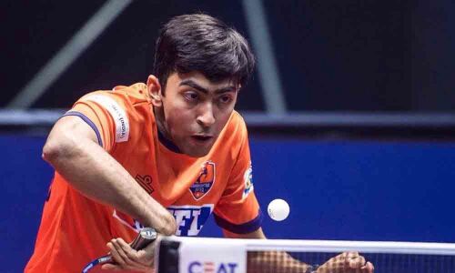 Harmeet provides twist in tale; women win maiden TT title