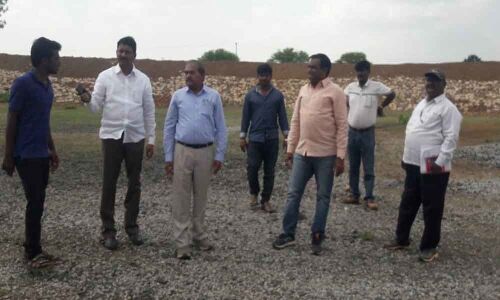 Officials inspect Mission Kakatiya programme
