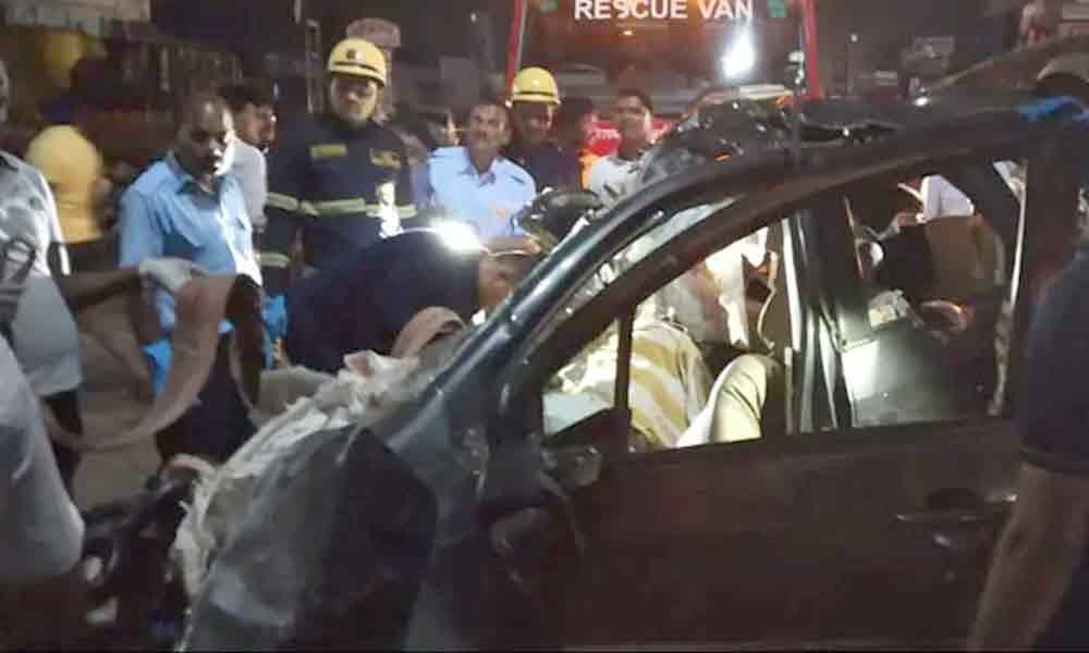 9 Students Killed As Car Crashes Into Truck On Highway Near Pune