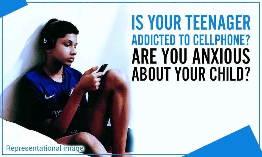 Is your  Teenager addicted to the cell phone? Are you anxious about your child?