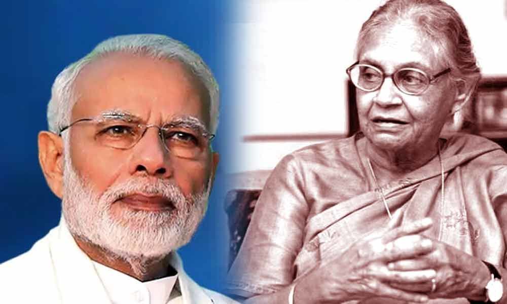 PM Modi condoles Sheila Dikshits demise