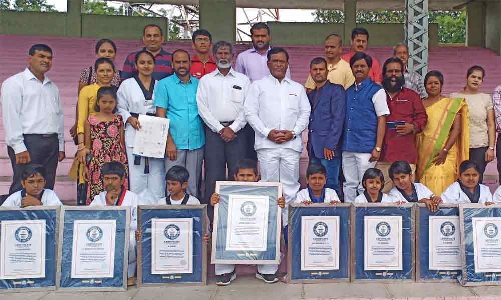12 Taekwondo players honoured for creating Guinness record