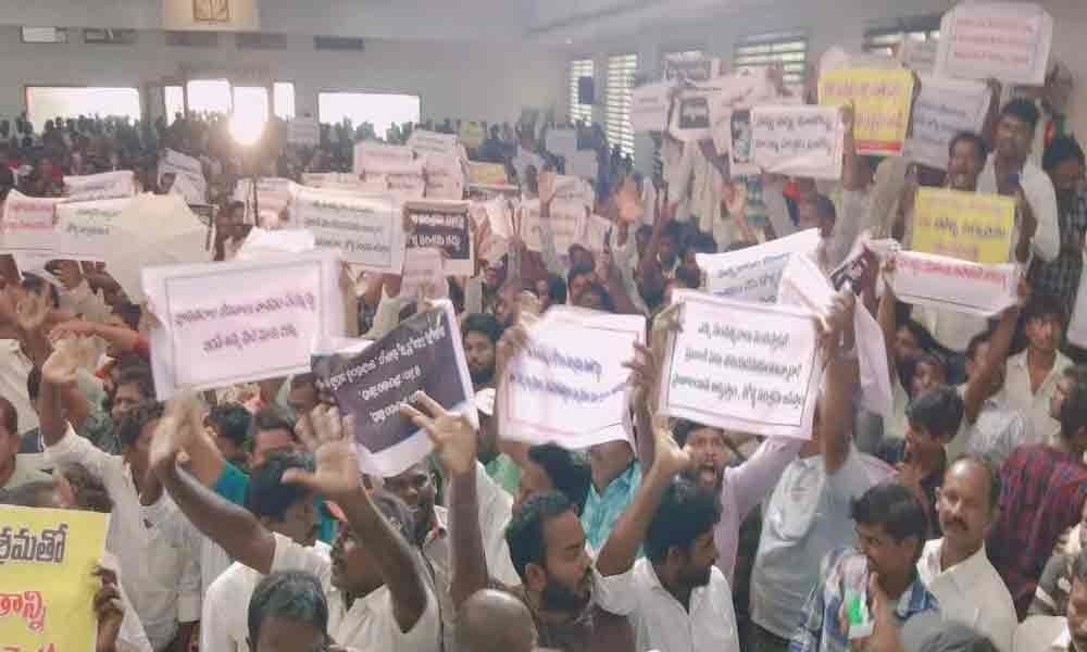Ruckus at public hearing on proposed leather unit in Nellore