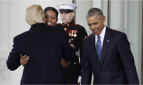 Its our America: Michelle Obama weighs in on Trump