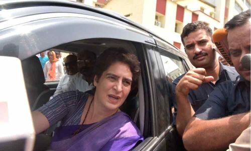 Is it a crime to wipe tears of victims: Priyanka asks BJP government