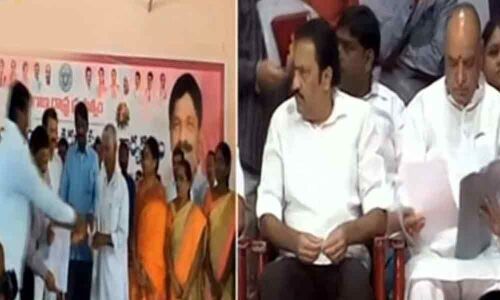 Enhanced Aasara pension distribution began in Telangana