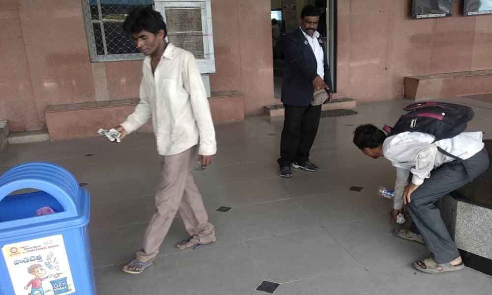 South Central Railway mounts drive against littering