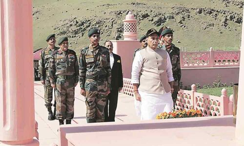Will ensure no harm comes to pride, honour of jawans, says Rajnath Singh