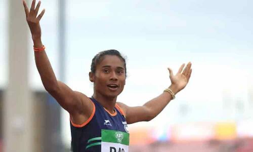 Hima Das returns to 400m run, grabs 5th gold of month
