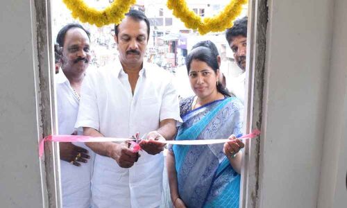 MLA Sudheer Reddy inaugurates community hall