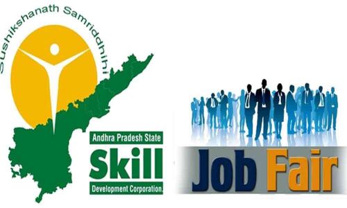 Job mela by APSSDC today in Ongole